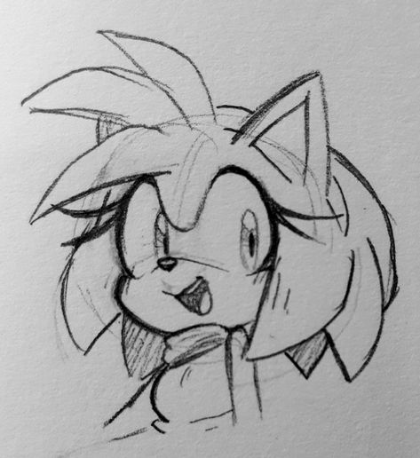 How To Draw Sonic, Hedgehog Drawing, Shadow Drawing, Amy The Hedgehog, Goofy Drawing, Sonic And Amy, Sonic Funny, Sonic Fan Characters, Hedgehog Art