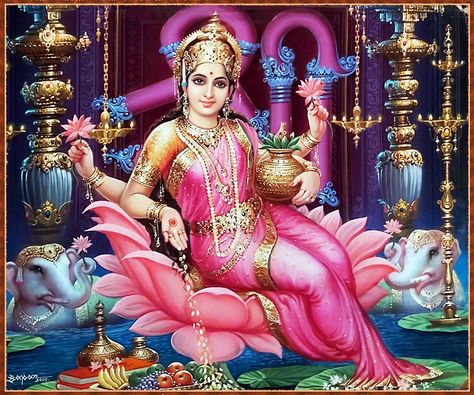 Spritual Wallpapers, Godess Laxmi, Lakshmi Painting, Vishnu Art, Lord Ram Image, Lakshmi Maa, Lakshmi Goddess, Maa Lakshmi, Contemporary Folk Art