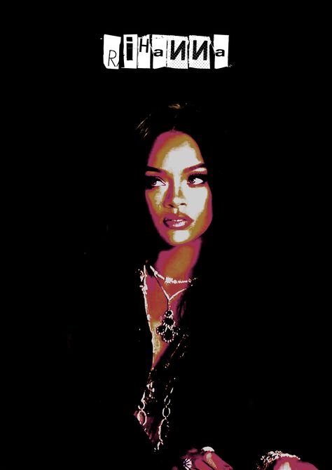 Rnb Posters Bedroom, Dark Rnb Aesthetic, Rnb Poster, Singer Posters, Rihanna Poster, Playlist Vibes, 2000s Posters, Aesthetic Covers, Room Collage