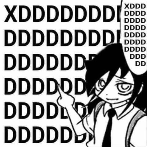 Kuroki Tomoko, I Have No Friends, Funky Art, Literally Me, Funny Laugh, Reaction Pictures, Cute Icons, Mood Pics, Funny Images