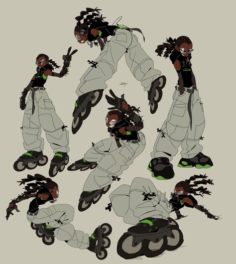 Jet Set Radio, Big Pants, Swag Art, Dope Art, Art Poses, Character Design References, Art Block, Funky Art, Art Reference Photos