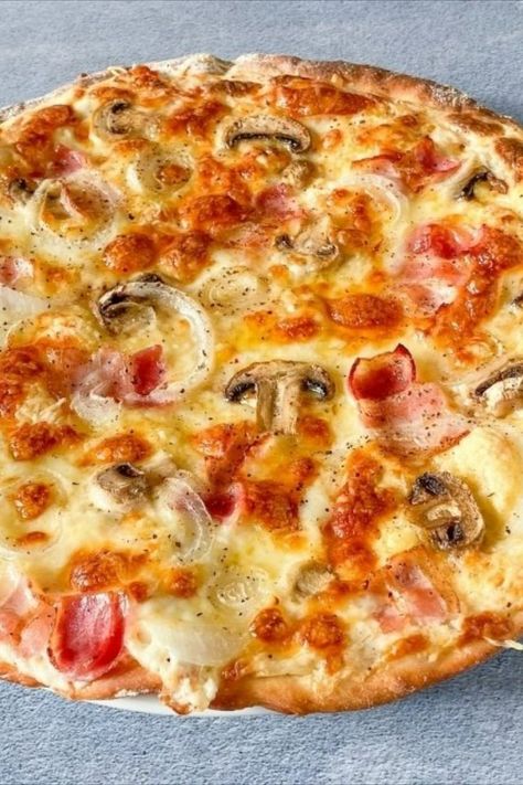 Pizza Blanca, Pizza Carbonara, Hawaiian Pizza, Mozzarella, Pizza, Pasta, Pizzas, Paninis