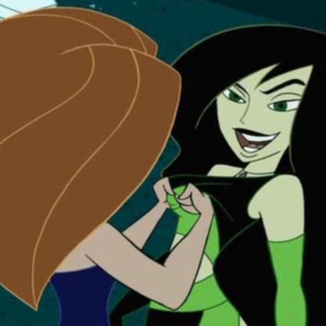 Kim X Shego, Aesthetic Cartoon, Japon Illustration, Kim Possible, Cartoon Icons, Cartoon Profile Pics, Girl Gang, Cartoon Shows, Cartoon Pics