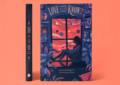 Great Book Cover Designs – The Bookcase No.4 | Daily design inspiration for creatives | Inspiration Grid Chaaya Prabhat, Poetry Book Cover, Light Art Installation, Poetry Anthology, Instagram Cover, Best Book Covers, Romantic Fantasy, Kids Journal, Simple Illustration