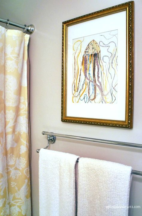 SONY DSC Pretty Bathroom, Pretty Bathrooms, Hanging Pictures, Towel Rack, Love Your, Wellness Design, Sweet Home, Love You, Purple