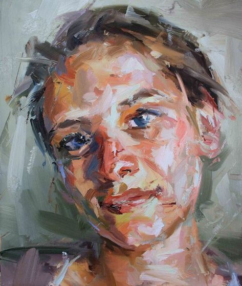 How to Perfect your Impasto Painting Paul Wright, Direct Painting, Draw Portrait, Draw Faces, Paintings Ideas, Portrait Paintings, Impasto Painting, Digital Painting Tutorials, Abstract Art Landscape