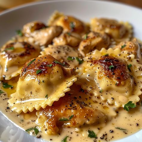 Are you ready to impress your loved ones with a dish so delicious that it might just lead to a… Marry Me Chicken Ravioli Recipe, Recipes With Ravioli, Marry Me Recipes, Chicken Ravioli Recipe, Chicken And Ravioli, Ravioli Sauce Recipe, Ravioli Recipes, Chicken Ravioli, Hot Water Cornbread