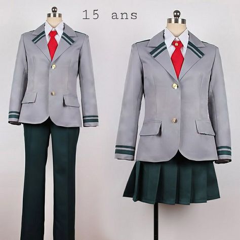 My Hero Academia Uniform, Boku No Hero Academia Todoroki, Academia School, Full Body Costumes, Todoroki Shouto, School Uniform Fashion, School Uniform Outfits, Midoriya Izuku, Bakugou Katsuki