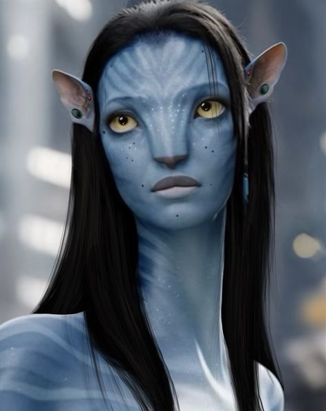 Female Na'vi Face Claim Omaticaya, Omatikaya Face Claim, Na’vi Face Claim, Navi Face Claim, Avatar Dr Face Claim, Hair Avatar, Avatar Face Claim, Avatar Shifting, Avatar Face