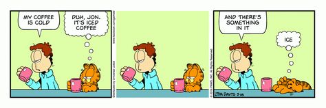 Garfield | Daily Comic Strip on May 16th, 2016 Jon Arbuckle, Garfield Comic, Garfield Odie, Reported Speech, Garfield And Friends, Garfield Comics, Garfield And Odie, Jim Davis, Sense Of Humour