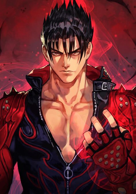 Jin | Tekken | Know Your Meme Click Burgundy, Tekken 7 Jin, Hungry Clicker, Art Guidelines, Tekken Jin Kazama, Tekken Wallpaper, Reaper Art, Tekken 8, Jin Kazama