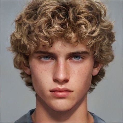 Dain Greenbriar, Long Curly Hair Men, Long Curly Haircuts, Medium Length Blonde Hair, Medium Length Blonde, Blonde Hair Boy, Medium Length Curly Hair, Men Haircut Curly Hair, The Cruel Prince