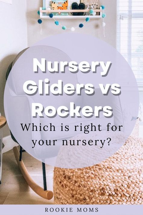 Wondering what kind of chair will complete your perfect nursery? In this article, we’ll look at tips for choosing between a nursery glider vs rocker. Rocker Chair Nursery, Ikea Baby Nursery, Nursery Glider Chair, Nursery Glider Rocker, Nursery Rocker, Baby Notes, Perfect Nursery, Nursery Glider, Rocking Chair Nursery