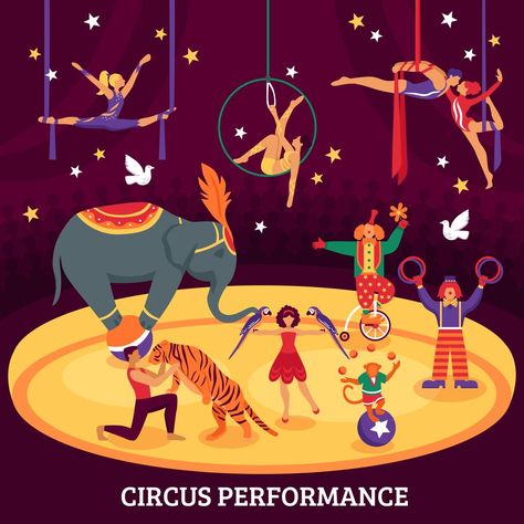 Circus Performance, Circus Illustration, Circus Crafts, Circus Characters, Circus Decorations, Circus Art, Character Design Sketches, Animal Crackers, Circus Theme