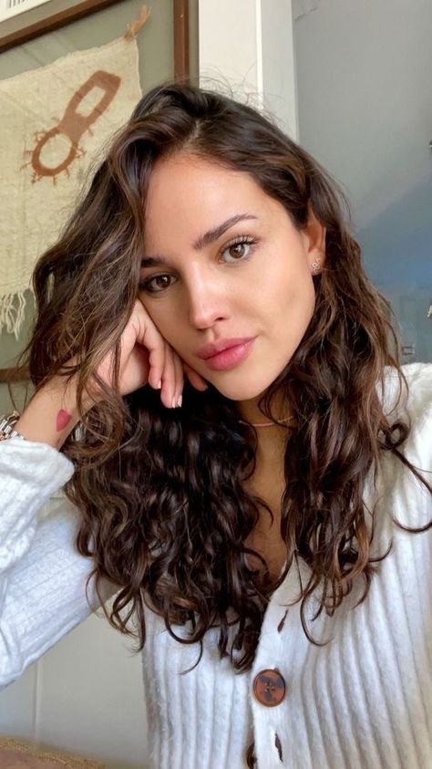 Armpit Length Hair, Long Curly Haircuts, Brown Curly Hair, Curly Hair Videos, Eiza Gonzalez, Wavy Haircuts, Effortless Hairstyles, Queen Hair, Curly Hair Cuts