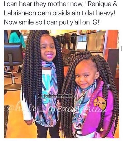 It looks so heavy. Poor girls. Lol Pinterest @caramelbbyy Black Memes, Braid Hairstyle, Hairstyle Gallery, Fresh Memes, Funny Tweets, Black People, Bones Funny, Box Braids, Funny Posts