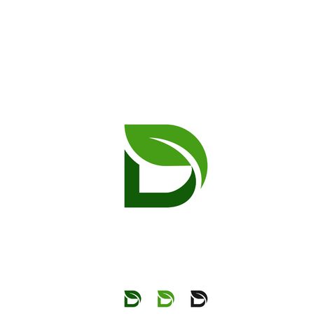 Design #74 by vectorel | Design a fun logo to appeal to crypto audience for an agriculture company! Letter D Logo Design, D Logo Design, Eco Logo Design, Letter D Logo, D Monogram, V Logo Design, Green Logo Design, Modern Gradient, Fun Logo