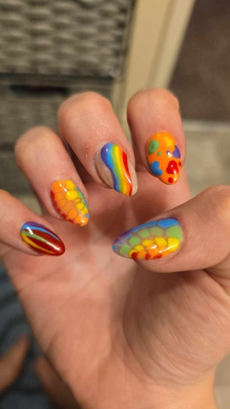 By AngieJoyNails #nails #nailsofinstagram #nailart #naildesign #pride #pridenails #pride2024 Black Pride Nails Designs, Black Pride Nails, Pride Nails Designs, Pride Nails, Black Pride, Nails Designs, Nail Inspo, Nail Designs, Nail Art