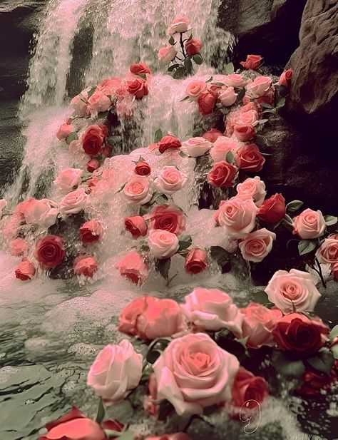 Pink Arson Aesthetic, Roses In Water, Flowers In Water, Pretty Flowers Pictures, Money Flowers, Aesthetic 2024, Rosé Aesthetic, Rose Pictures, Nothing But Flowers