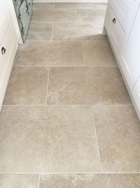 Merestone Lime 90x60cm | Limestone Effect Porcelain Tile Porcelain Flagstone Floor, Limestone Flooring Kitchen, House Tiles Flooring Ideas, Limestone Bathroom Tiles, Sandstone Tile, Hallway Tiles Floor, Basement Redo, Ceramic Tile Bathrooms, Shower Rooms