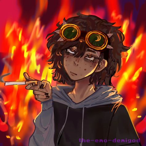 leo again but he's edgy (not my art style completely changing again 🤡) this kinda sucks tbh #pjo #percyjackson #heroesofolympus #hoo #leovaldez #fanart Leo Percy Jackson Fan Art, Leo Pjo Fanart, Leo Valdez Pfp, Leo Valdez Faceclaim, Leo Valdez Fanart, Leo Valdez Fan Art, Leo Fanart, Team Leo, My Art Style