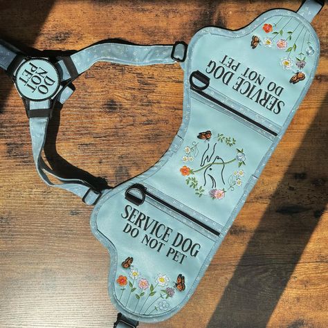 All Posts • Instagram Service Dog Leash Wrap, Service Dog Vest Ideas, Cute Service Dog Vest, Dog Vest Pattern, Vest Ideas, Service Dog Patches, Service Dogs Gear, Vest Patches, Service Dog Vests