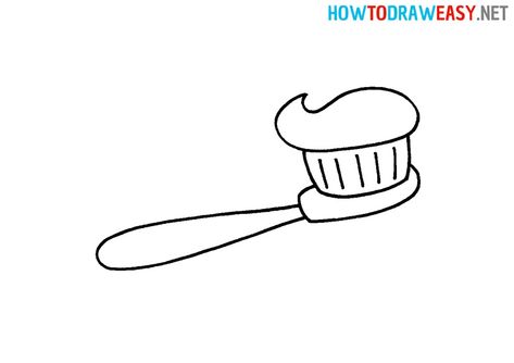 How to Draw a Toothbrush #Toothbrush #ToothbrushDrawing #EasyToothbrushDrawing #ToothbrushDrawingforKids #ToothbrushArt #HowtoDrawaToothbrush #ToothbrushDrawingArt #ToothbrushEasyDrawing #Toothpaste #ToothpasteDrawing Toothpaste Drawing, Toothbrush Drawing, Subbing Ideas, Elementary Drawing, Teeth Drawing, Directed Drawing, Class Room, Learn How To Draw, Kindergarten Worksheets