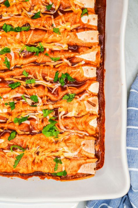 Sour Cream Chicken Enchiladas, Cream Chicken Enchiladas, Low Carb Enchiladas, High Protein Meal Plan, Macro Meal Plan, Protein Meal Plan, Wls Recipes, Cream Chicken, High Protein Meal