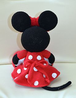 Mouse Amigurumi Free Pattern, Disney Crochet Pattern, Crochet Mickey Mouse, Minnie Mouse Doll, Mouse Amigurumi, C2c Crochet Pattern Free, Disney Crochet Patterns, Crochet Toys Free, Crochet Disney