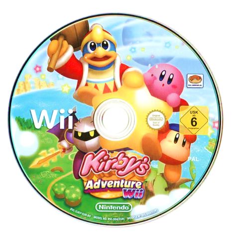 Disc Widget, Wii Aesthetic Wallpaper, Disc Icon, Menu Background, Kirby Nintendo, Kirby Games, Wii Sports, Kirby Character, Iphone Home Screen Layout