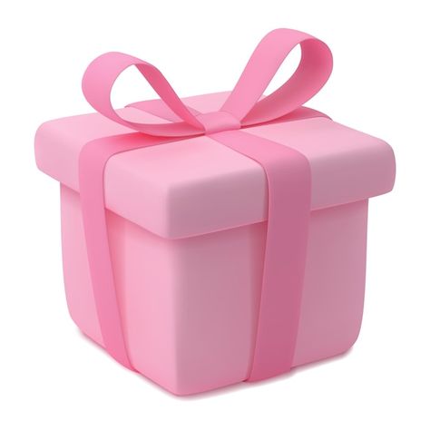 Gift box with ribbon pink present | Premium Vector #Freepik #vector #gift-package #ribbon-box #present #present-box Pink Gift Basket, Huge Gifts, Emoji Stickers Iphone, Gift Box With Ribbon, Ribbon Box, Box Icon, Pink Gift Box, Box With Ribbon, Cute Presents