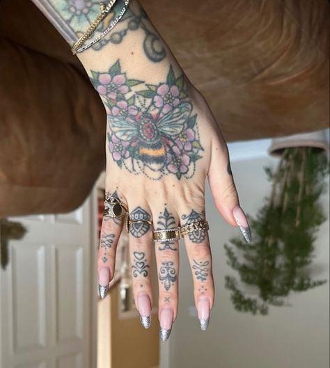 Jamie Genevieve Tattoo, Jamie Genevieve, Hand Tattoo, Hand Tattoos, Tattoos