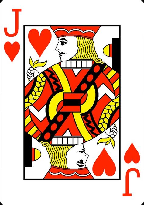 Jack Of Hearts Card, Jack Of Hearts Tattoo, Bicycle Paint Job, Jack Of Spades, Hearts Tattoo, Jack Of Hearts, Hearts Playing Cards, Hearts Card, Ace Card