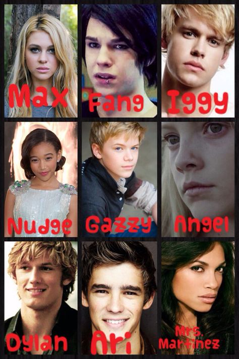 My dream cast for a Maximum Ride movie Maximum Ride Fan Art, Maximum Ride Movie, Maxium Ride, Maximum Ride Manga, Gallagher Girls, City Of Ashes, Maximum Ride, Jace Wayland, Daenerys Targaryen Jon Snow