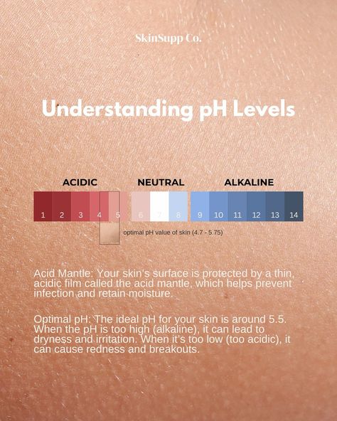 Did you know that your skin’s pH balance is crucial for maintaining its health and barrier function? 🧪 When your skin’s pH is out of balance, it can lead to dryness, irritation, redness, and breakouts😓 Swipe to see how you can keep your skin in perfect harmony with SkinSupp Co’s gentle and natural products 🌿��💧 Did You Know Design, Red Skin Care, Skin Advice, Skin Therapy, Instagram Ideas Post, Ph Balance, Gentle Exfoliator, Perfect Harmony, Beauty Room