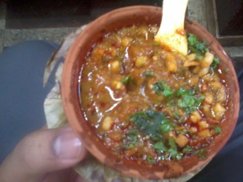 "Tamatar ki Chaat" from Keshari Chaat Bhandar, Nariyal Baazar, #Varanasi, #India Varanasi, Good Food, India, Ethnic Recipes