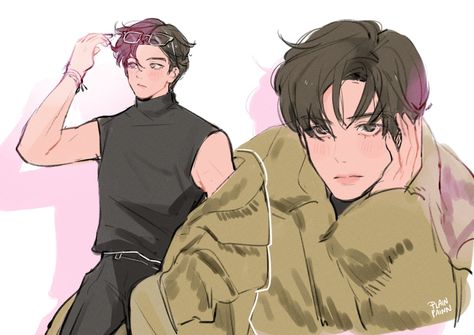 chaa🌻 on Twitter: "projecting kim taehyung with sleeveless turtleneck… " Turtleneck Drawing, Turtle Neck Outfit Men, Neck Drawing, Turtle Neck Sleeveless, Turtle Neck Men, Turtleneck Outfit, Taehyung Fanart, Fanart Bts, Trigger Happy