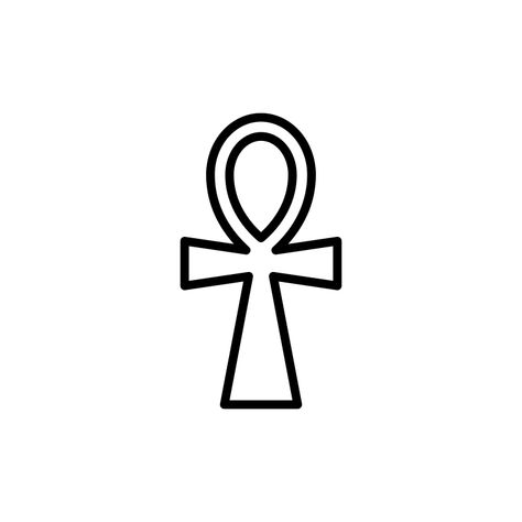 Ahnk Symbol Art, Ankh Png, Ankh Outline, Ankh Tattoo Men, Ahnk Symbol, Hieroglyphics Symbols, Symbols Tattoos, Egyptian Hieroglyphics Symbols, Sick Tattoos