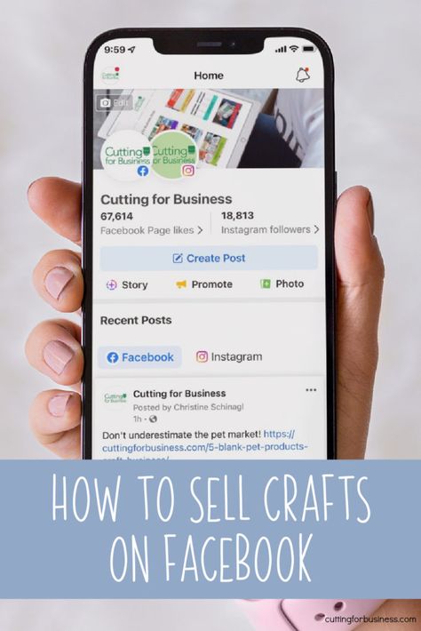 Selling Crafts On Facebook, Cricut Small Business, Craft Business Plan, Cricut Business, Business Facebook Page, Sticker Business, Pet Market, Facebook Business Page, Jewelry Making Business