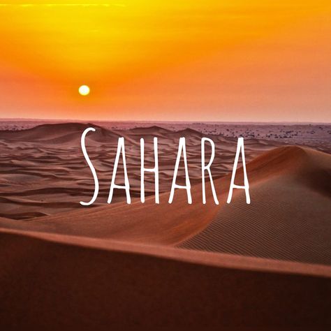 Sahara is a beautiful baby name and the name of the world largest hot desert located in Africa! International Names, Desert Sahara, Hot Desert, Names Ideas, Kids Ideas, Baby Name, Worlds Largest, Fertility, Baby Names