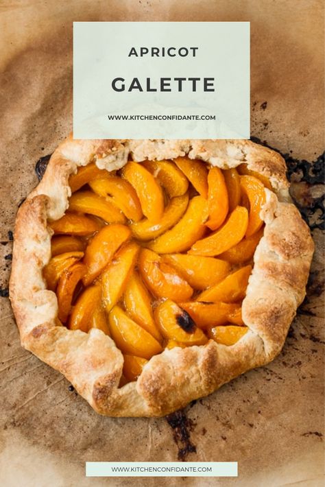 Galettes are humble, they are rustic, they’re the down-and-dirty, let’s-get-to-the-good-stuff version of pie. Try this Apricot Galette when apricots are in season! #apricotgalette #galette #apricotdessert #delicious | kitchenconfidante.com  @kitchconfidante Apricot Galette Recipe, Apricot Galette, Apricot Dessert, Traditional Easter Desserts, Cheesecake Oreo, Apricot Recipes, Homemade Strawberry Sauce, Fall Baking Recipes, Easy Gluten Free Desserts