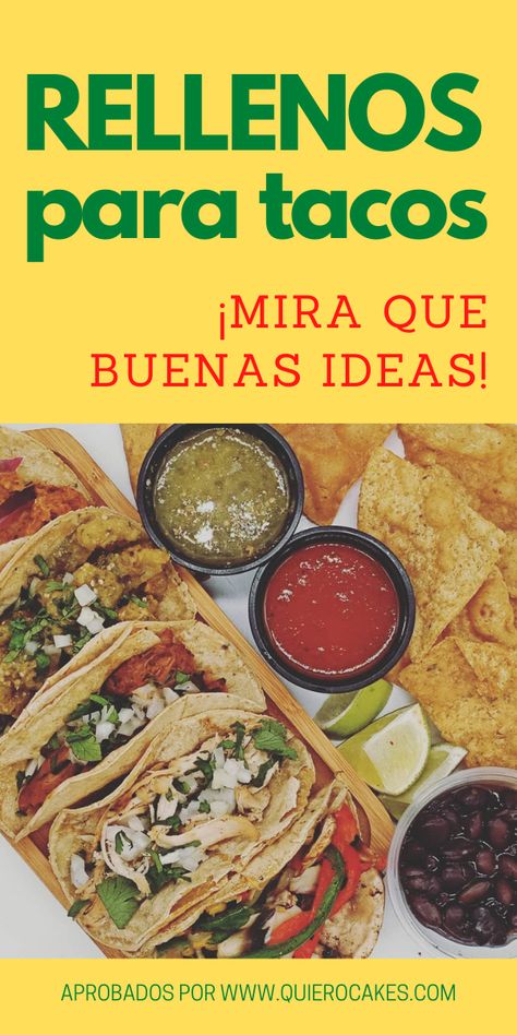 Rellenos para tacos y otras delicias de México las mejores recetas Tacos Ahogados, Easy Homemade Lasagna, Easy Corn Casserole, Vegetarian Sandwich Recipes, Hashbrown Casserole Recipe, Tacos Mexicanos, Casserole Side Dishes, Taco Fillings, Homemade Lasagna