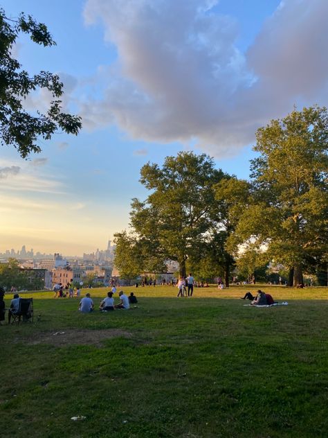 Sunset Park Brooklyn New York, Sunset Park Brooklyn, Park Slope Brooklyn, Sunset Hills, Cotton Candy Sky, Photo Board, Sunset City, Photo Boards, Brooklyn New York