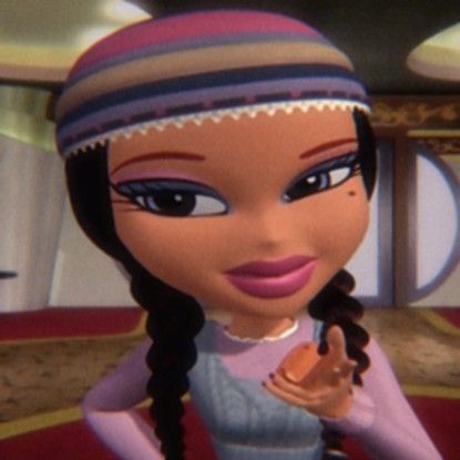 Bratz Yasmin Icon, Bratz Aesthetic Yasmin, Bratz Cartoon, Bratz Yasmin And Sasha, Bratz Tv Show, Yasmin Bratz, Bratz Tv Show Sasha, Bratz Movie Yasmin, Bratz Yasmin