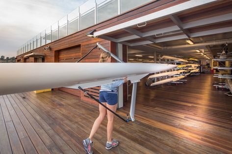 Rowing Club Architecture, Sailing Club Architecture, Boathouse Architecture, Rowing Photography, Rowing Crew, Indoor Rowing, Boat Club, Rowing Club, Commercial And Office Architecture