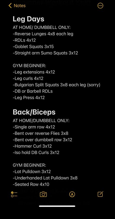 Dumbell Workout Split, At Home Split Workout, 3 Day Split Workout Dumbell, Four Day Workout Plan, At Home Workouts With Dumbbells, At Home Workout Split, Home Workout Split, At Home Dumbell Workout, Body Recomposition Workout Routines