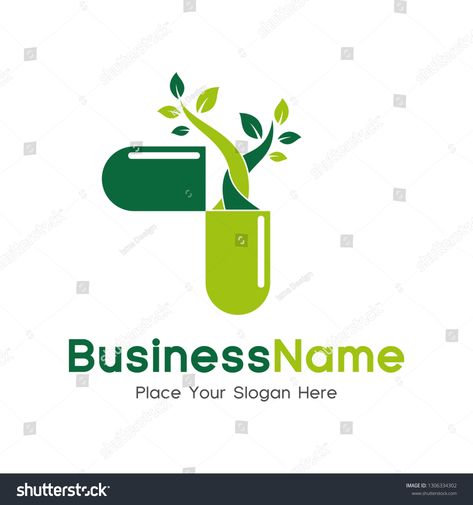 Capsule pharmacy medical logo template vector. Logo with tree, nature or leaf with blue and green color. This logo is suitable for health business, doctor, hospital, cross symbol. #Ad , #sponsored, #Logo#vector#tree#leaf Pharmacy Logo Symbols, Pharmacy Logo Design Ideas, Pharmacy Logo Design Creative, Health Logo Ideas, Logo Pharmacy, Pharmacy Logo, Medicine Logo, Pharmacy Decor, Doctor Hospital