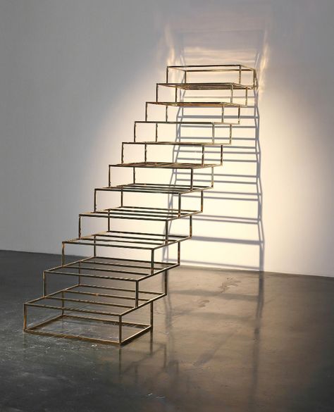 Gao Weigang, Yes, 2013 Stair Art, Stairway To Heaven, Art Installation, Grand Staircase, City Design, Interior Trend, Installation Art, Concept Design, Minimalist Design