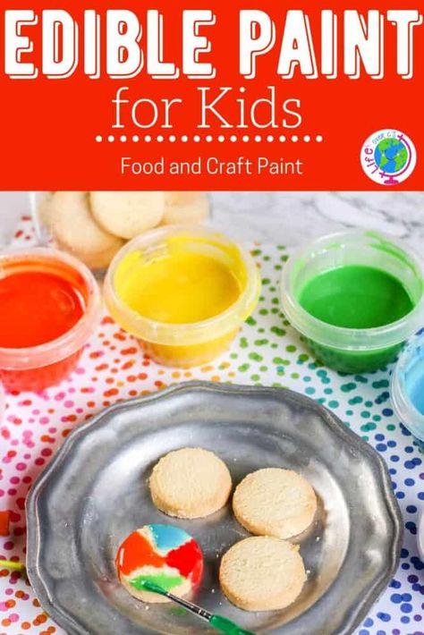 Painting Cookies With Food Coloring, Cookie Painting For Kids, Edible Art For Kids, Paint Your Own Cookies How To Make, Edible Paint For Cookies, Diy Edible Paint, Pride Baking, Edible Fabric, Alphabet Beginning Sounds