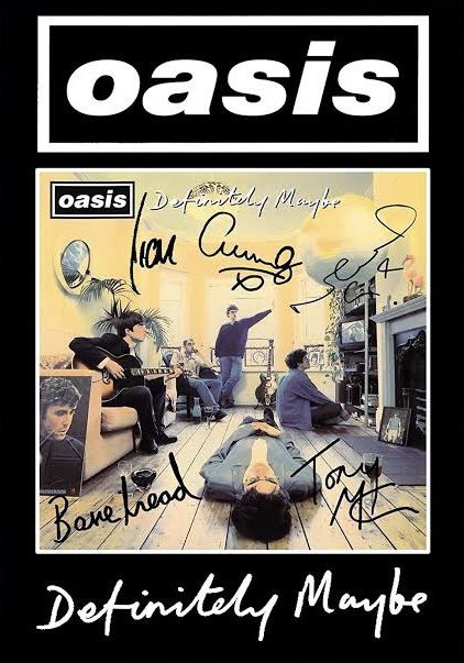 Definitely Maybe Poster, Oasis Poster, Oasis Lyrics, Oasis Album, Beatles Wallpaper, Definitely Maybe, Oasis Band, Wall Art Uk, Poster Room